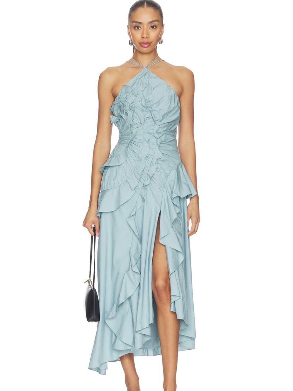AMUR Ottavia Dress in cumulus